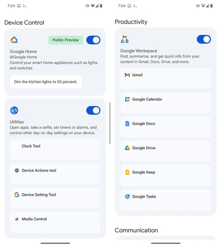 Extension Gemini GOogle Home