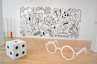 Color Me: rotuladores gigantes y a pintar las paredes