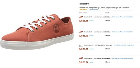 Chollos en tallas sueltas de zapatillas Under Armour, Asics, Diadora y  Timberland por menos de 30 euros en Amazon