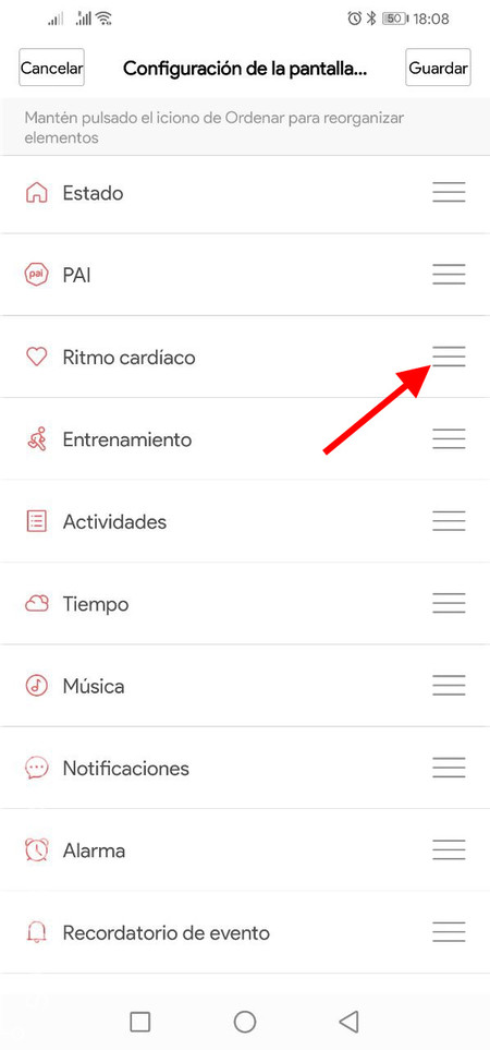 Organiza los menús de tu smartwatch Amazfit con estos sencillos pasos, Gadgets