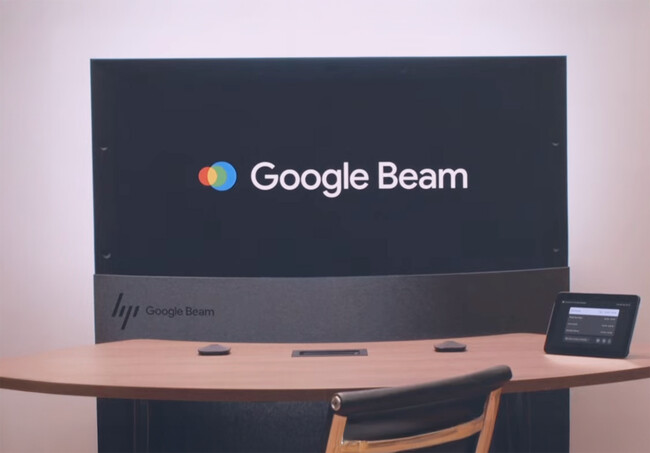 Google Beam Videollamadas