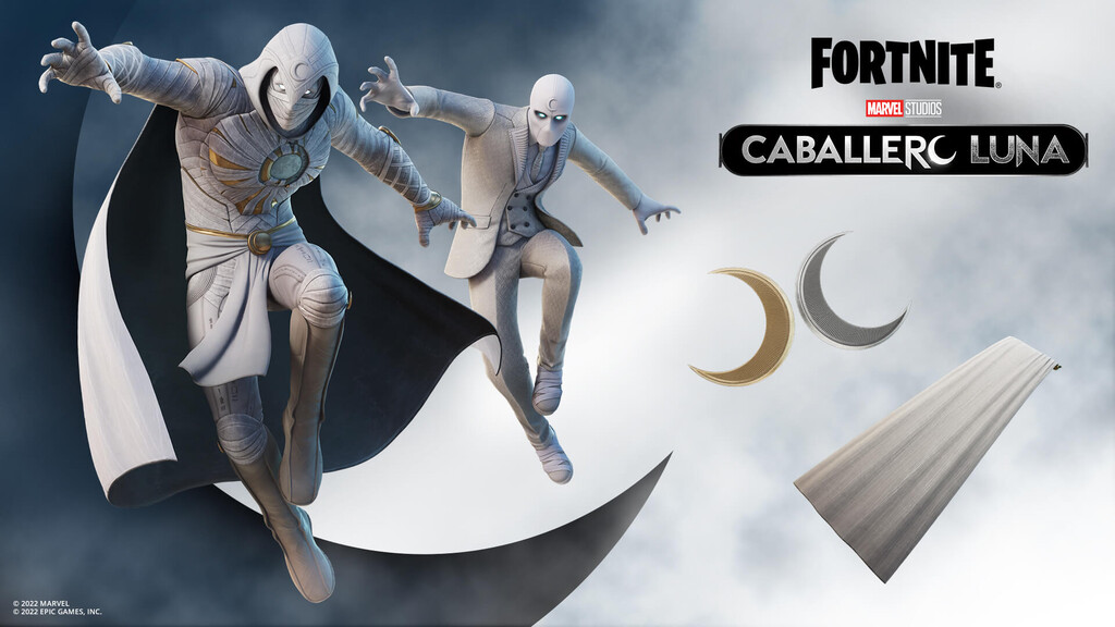 Caballero Luna es el siguiente personaje del universo de Marvel que se suma a las batallas de Fortnite Caballero Luna es el siguiente personaje del universo de Marvel que se suma a las batallas de Fortnite