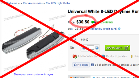 Luces diurnas baratas