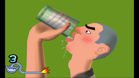 Minijuego de Wario Ware: Smooth Moves
