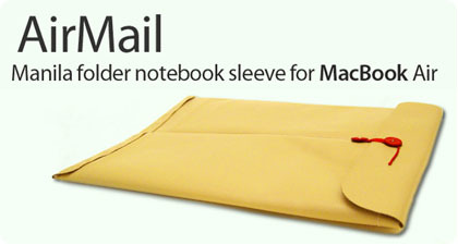 AirMail: La primera funda para el MacBook Air