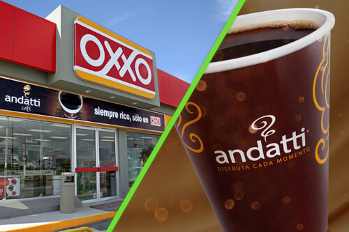 La verdadera arma secreta del OXXO no son las recargas, es Andatti: venden 8 cafés por segundo