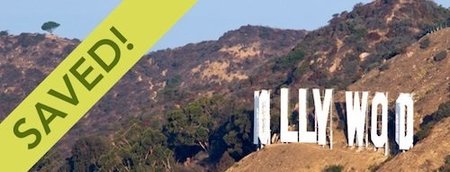 El cartel de Hollywood se salva gracias a Playboy