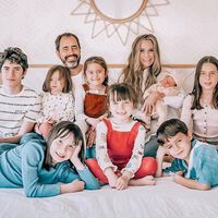 Famosos con familias numerosas y extranumerosas: los hijos de las celebrities