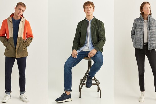 Remate final en Springfield, con descuentos de hasta el 70% con abrigos y chaquetas desde 19,99 euros para hombre y mujer