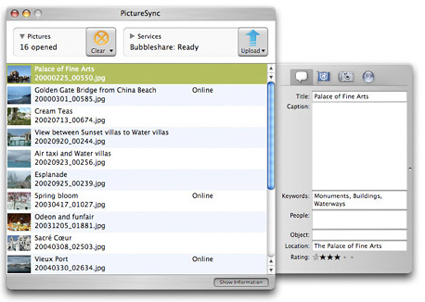 PictureSync, aplicación para subir imágenes