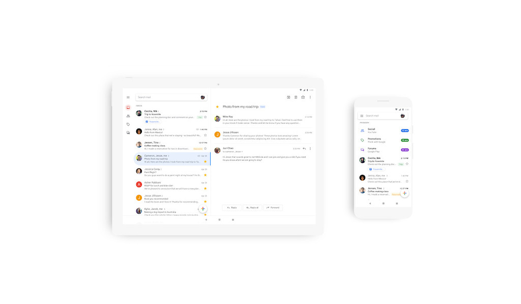 Gmail recibirá pronto el esperado rediseño en sus aplicaciones 