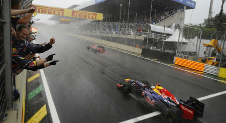 Por qué el adelantamiento de Sebastian Vettel sobre Jean-Eric Vergne es legal