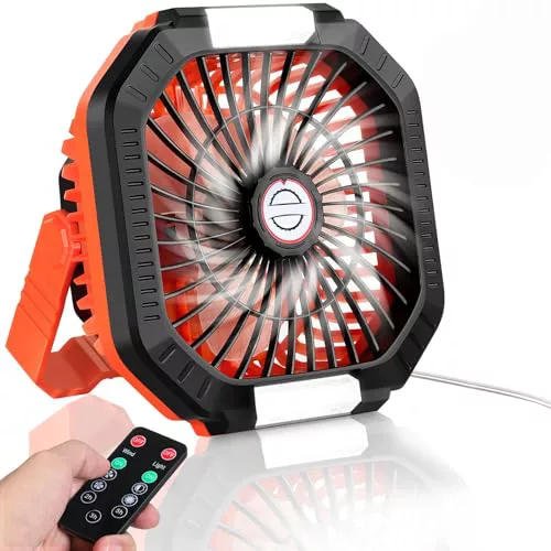 BUOAZR Ventilador de camping