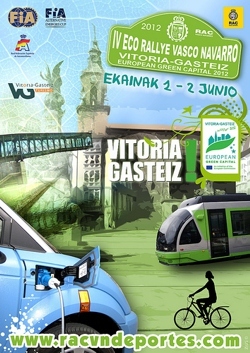 Póster IV Eco Rally Vasco Navarro