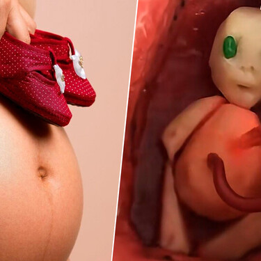 Un peculiar anuncio de embarazo con una sandía desconcierta a todo mundo: “¿El baby shower es para saber si será momia o alienígena?” 