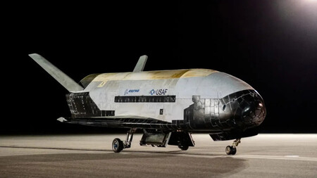 Boeing X 37b Aterrizaje