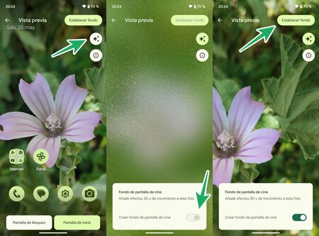 映画のような背景