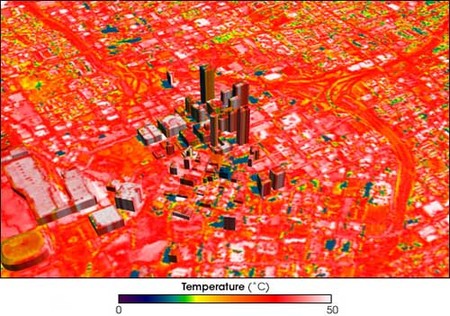 ¿Por qué en la ciudad hace más calor que en el campo?