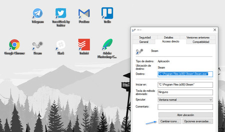 Cambiar Icono Escritorio