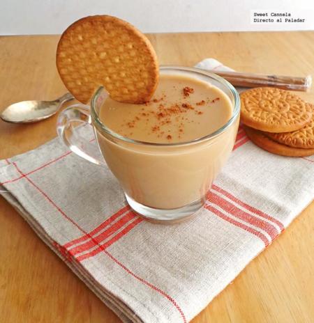 Atole de galletas María. Receta