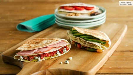 Cinco recetas muy fáciles con las que hacer en casa las quesadillas y wraps virales de TikTok