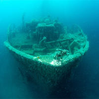 Destroços de navio lendário foram fotografados pela primeira vez a profundidade de 400 metros na costa do Canadá 