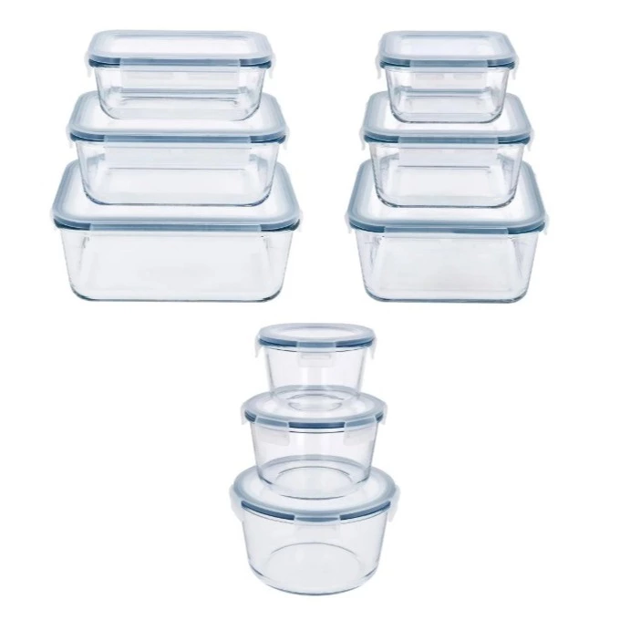 Set de recipientes herméticos de vidrio Silvercrest