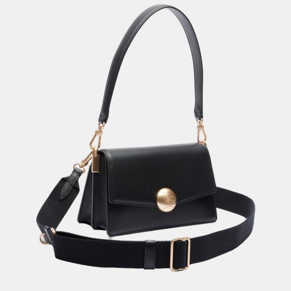 Bolso con solapa de piel Tennis Bliss de Lacoste