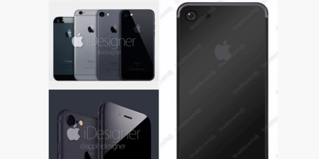 Un render nos muestra cómo podría ser el nuevo 'space black' en el iPhone 7