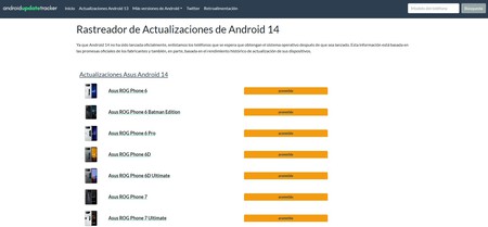 Android Update Tracker