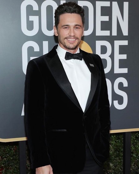 James Franco se enfunda en terciopelo para los Golden Globes 2018
