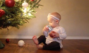 La Navidad con el bebé no siempre es como esperabas (humor)
