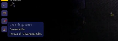 Invocar Devoramundos Terraria