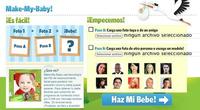 ¿Cómo será mi hijo? Haz mi bebé, Make-my-baby!