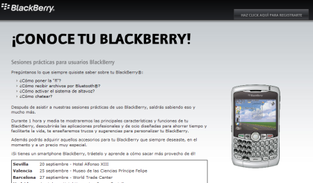 Blackberry te enseña a manejar tu dispositivo