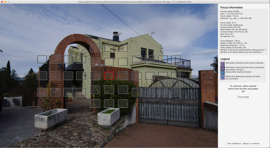 Focus Point Viewer: plug-in gratuito para Lightroom que indica el punto ...