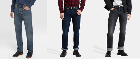 En El Corte Inglés tenemos varios modelos de los vaqueros Levi´s 501 straight por 70 euros o incluso menos