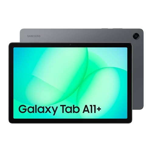 Samsung Galaxy Tab A11+ 128GB, Tableta con IA, Pantalla de 11" con 90 Hz, 6GB de Memoria, Altavoces Cuádruples Dolby, Garantía del Fabricante 3 Años + 1 Año Extra, Gris (Versión Española)