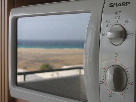 Ahorra con el microondas