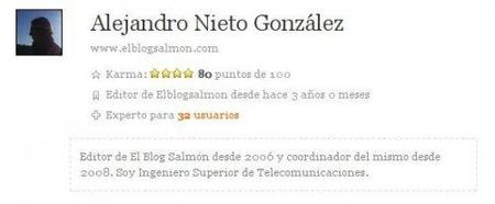 Mejoras en el sistema de karma de El Blog Salmón