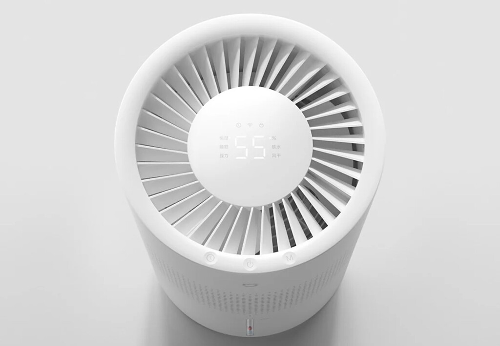 El nuevo humidificador de Xiaomi parece una turbina de avión