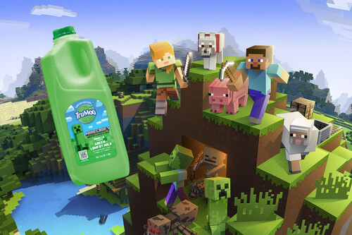 Minecraft creeper milk