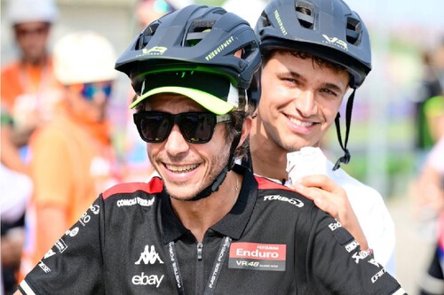 Rossi Norris Motogp F1