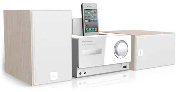 ☆稼働美品 パイオニアCD ミニコンポ X-CM31-W 第四世代i-pod付き