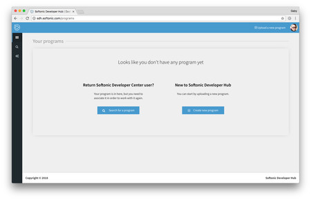 Softonic Developer Hub Dashboard 2018 02 06 13 40 19