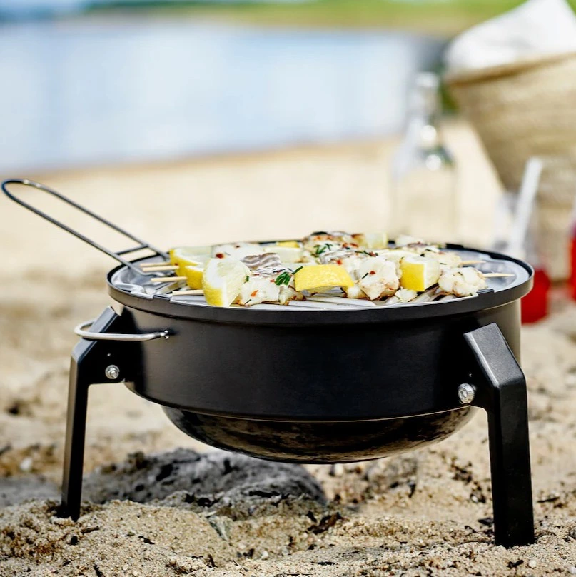 KORPÖN Barbacoa de carbón portátil