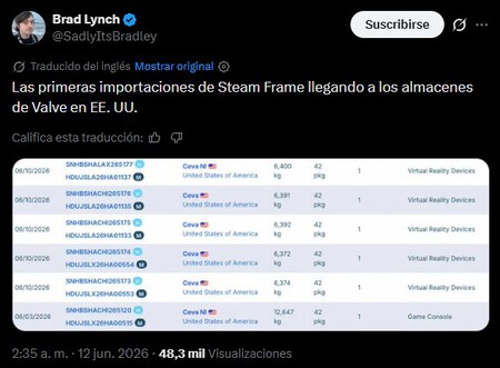 Steam Machine y Steam Frame podrían lanzarse más pronto de lo que pensamos. Valve guarda silencio, pero los registros de importación no mienten