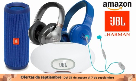 Ofertas de septiembre en Amazon: auriculares de diadema, de tapón y altavoces Bluetooth JBL a los mejores precios