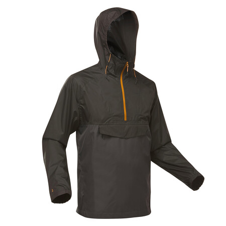 Chaqueta Impermeable De Montana Y Trekking Hombre Nh150 Negro 4