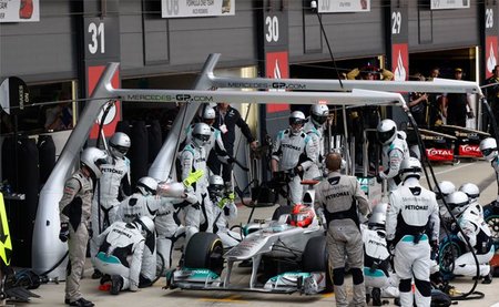 Mercedes GP espera mejorar aún más de cara al Gran Premio de Alemania